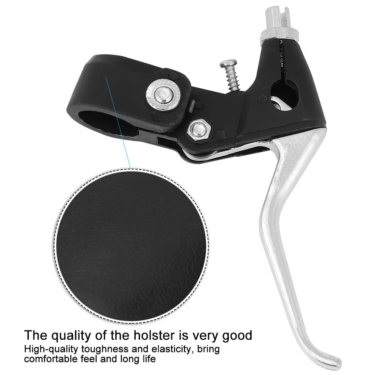 

2Pairs Bike Brake Lever Universal Aluminum Alloy Brake Handle for Mountain Road Bicycle Easy to Install Sturdy Cycling