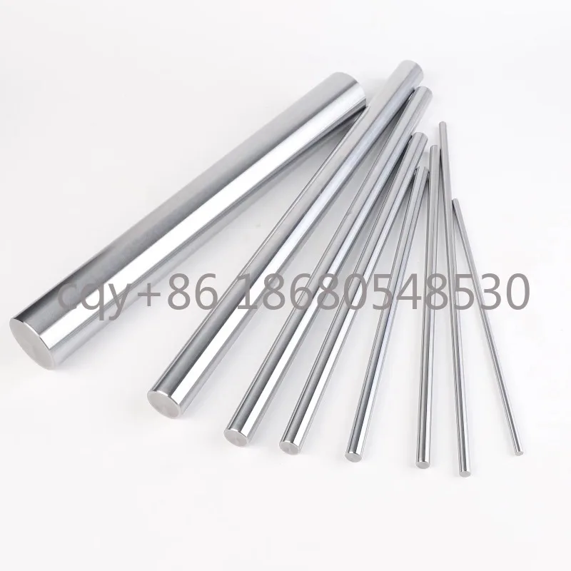 PL 304/316 Asta solida in acciaio inossidabile Asse di molatura lucido Taglio zero Elaborazione Nero 201 Albero dritto per vari