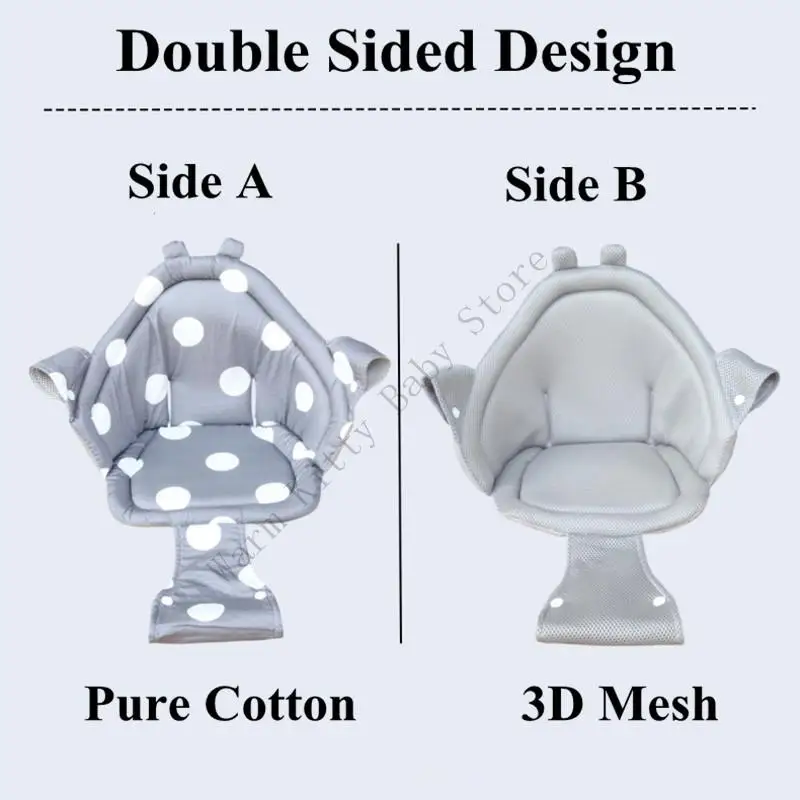 New Double Sided Pure Cotton Mesh Children's Cart Seat Cushion Universal Stroller Seat Cushion Pad For Kid Motorcycle Seat Chair