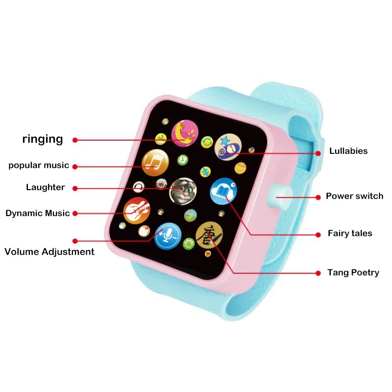 Children Will Tell Stories Tang Poetry Singing Early Education Smart Music Watch Boys And Girls Puzzle Toys Birthday Gifts