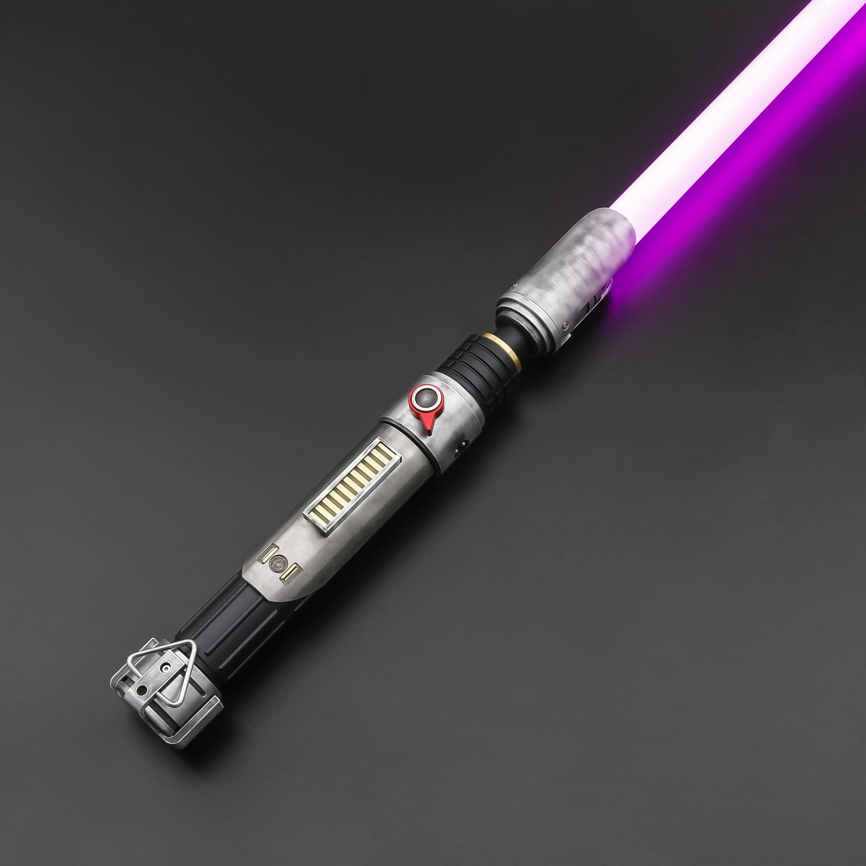 TXQSABER Replica Lightsaber Ezra Series Heavy Dueling Light Sword Metal Hilt Smooth Swing FOC Blaster Light Sword Toys for Adult