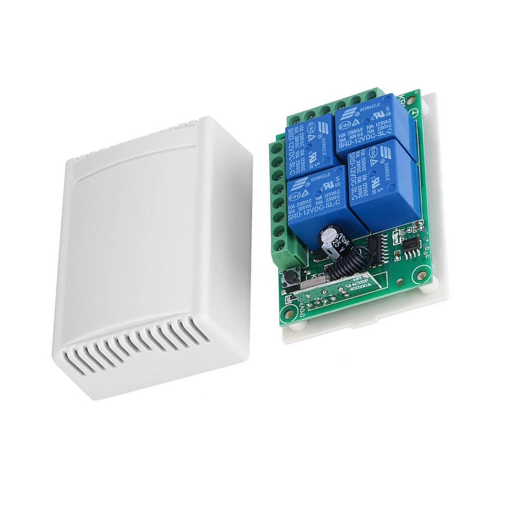 RF-schakelaar Afstandscontrollers Elektrische besturingsmodule Blauw relais