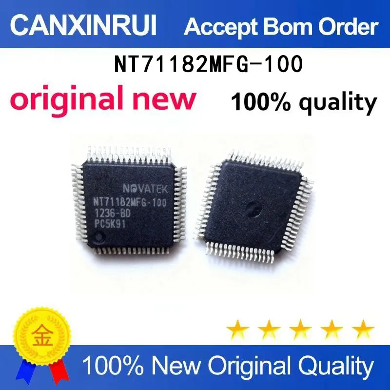 

(5-100 Pieces) New stock NT71182MFG-100 QFP64