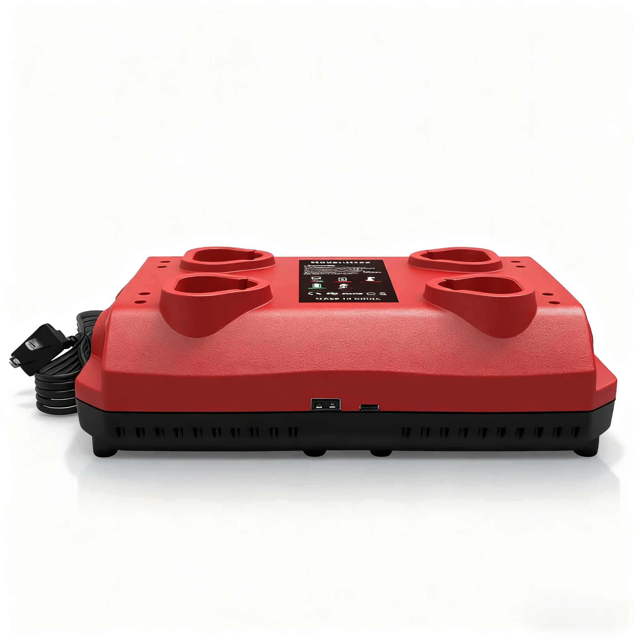 

12V3A M12 lithium ion power tool battery 4-port fast charger USB U.S./UK plug is suitable for Milwaukee 12V battery 48-11-2401