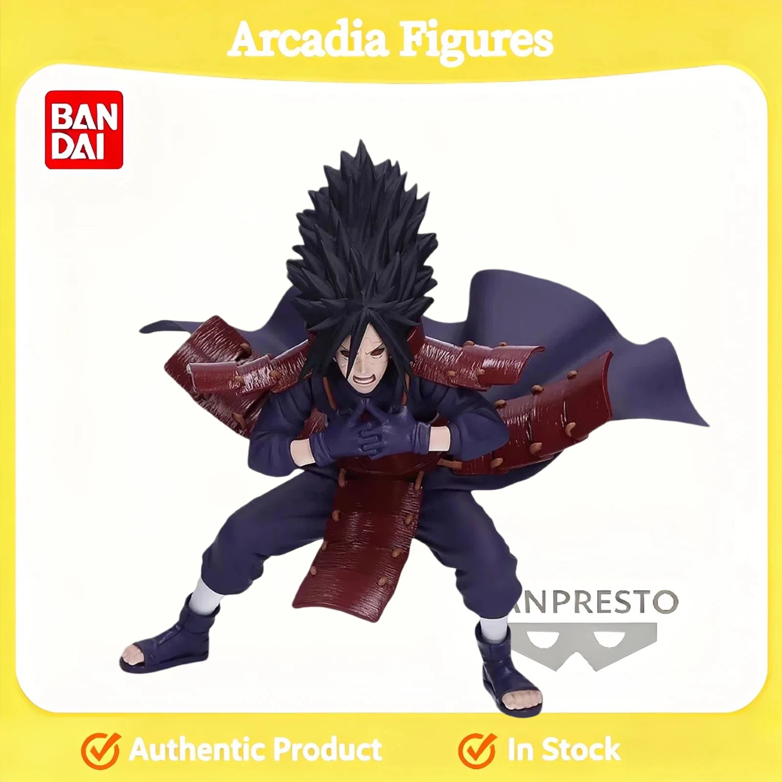 

[In Stock] Original Banpresto Vibration Stars NARUTO Uchiha Madara PVC Collectibles Toy Figures Action Anime Model Desktop Doll