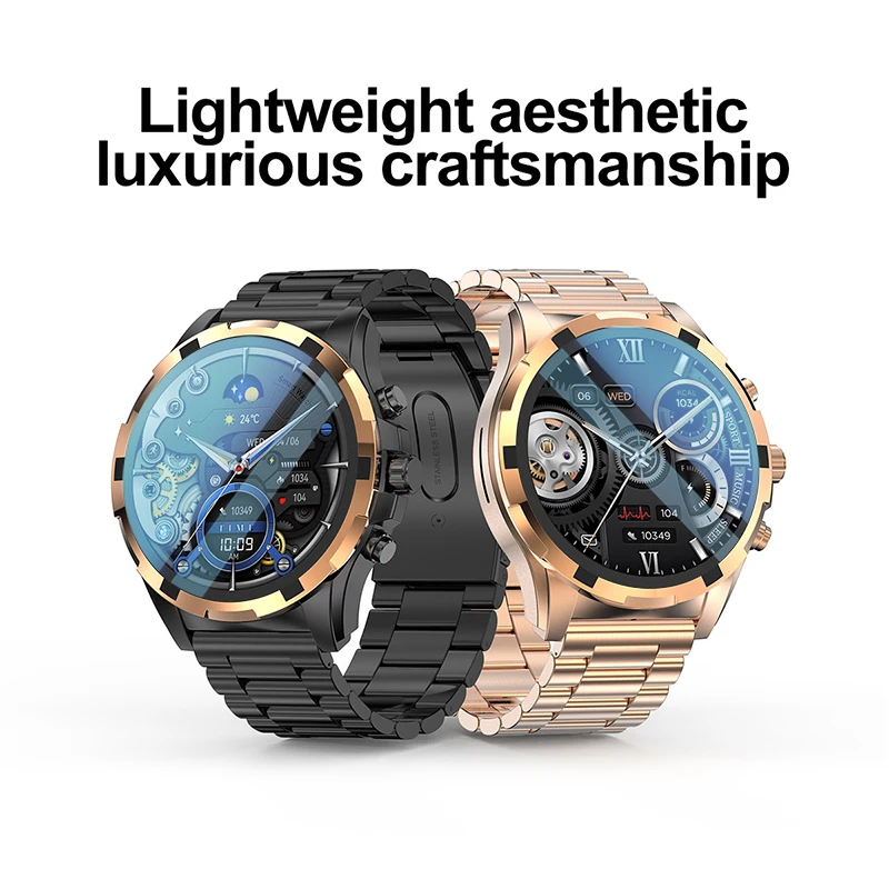 1.43Inch Wireless Health Sports Watch Heart Rate Monitoring Blood Oxygen Monitoring Sleep Monitoring Smart Watch For Women Men