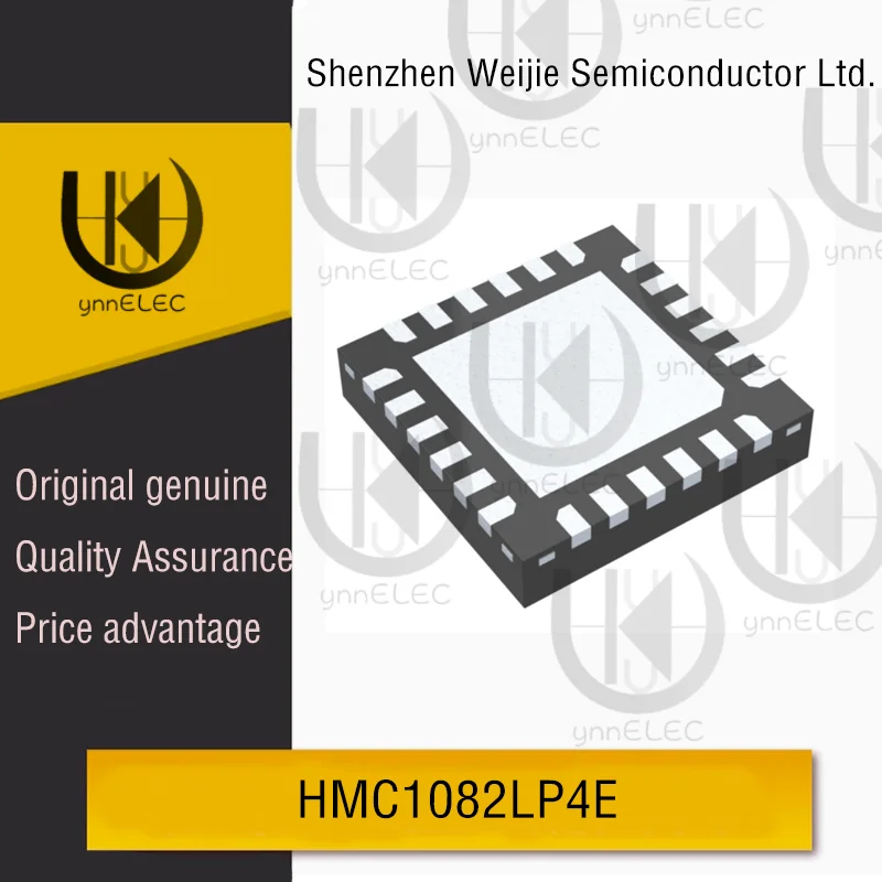

Original HMC1082LP4E Ka-Band Power Amplifier | 5.5-18GHz | 22dB Gain | +24dBm P1dB | QFN-24 (4x4mm)