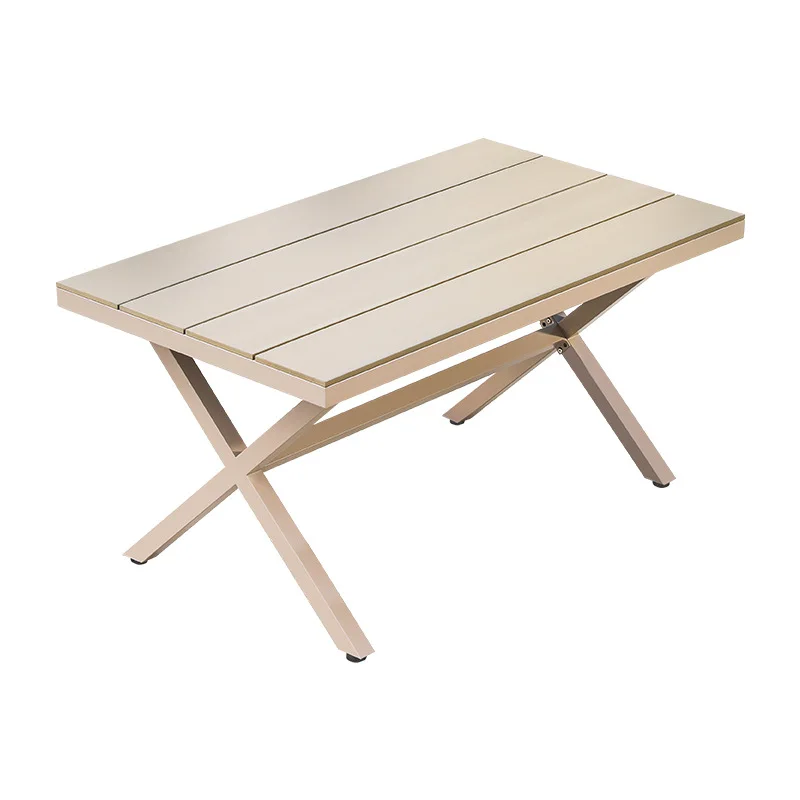 

Table and chair courtyard garden leisure open-air rattan waterproof sunscreen villa terrace