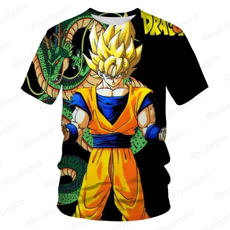 Letnia Dragon Ball Z T Shirt Vegeta Goku Kid Streetwear koszulki Z krótkim rękawem śmieszne Anime Boy Girls Clothes Casual 3d Print T Shirt