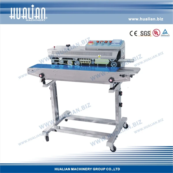 FRBM-810III HUALIAN Console Band Sealer Machine With Ink Coder 3
