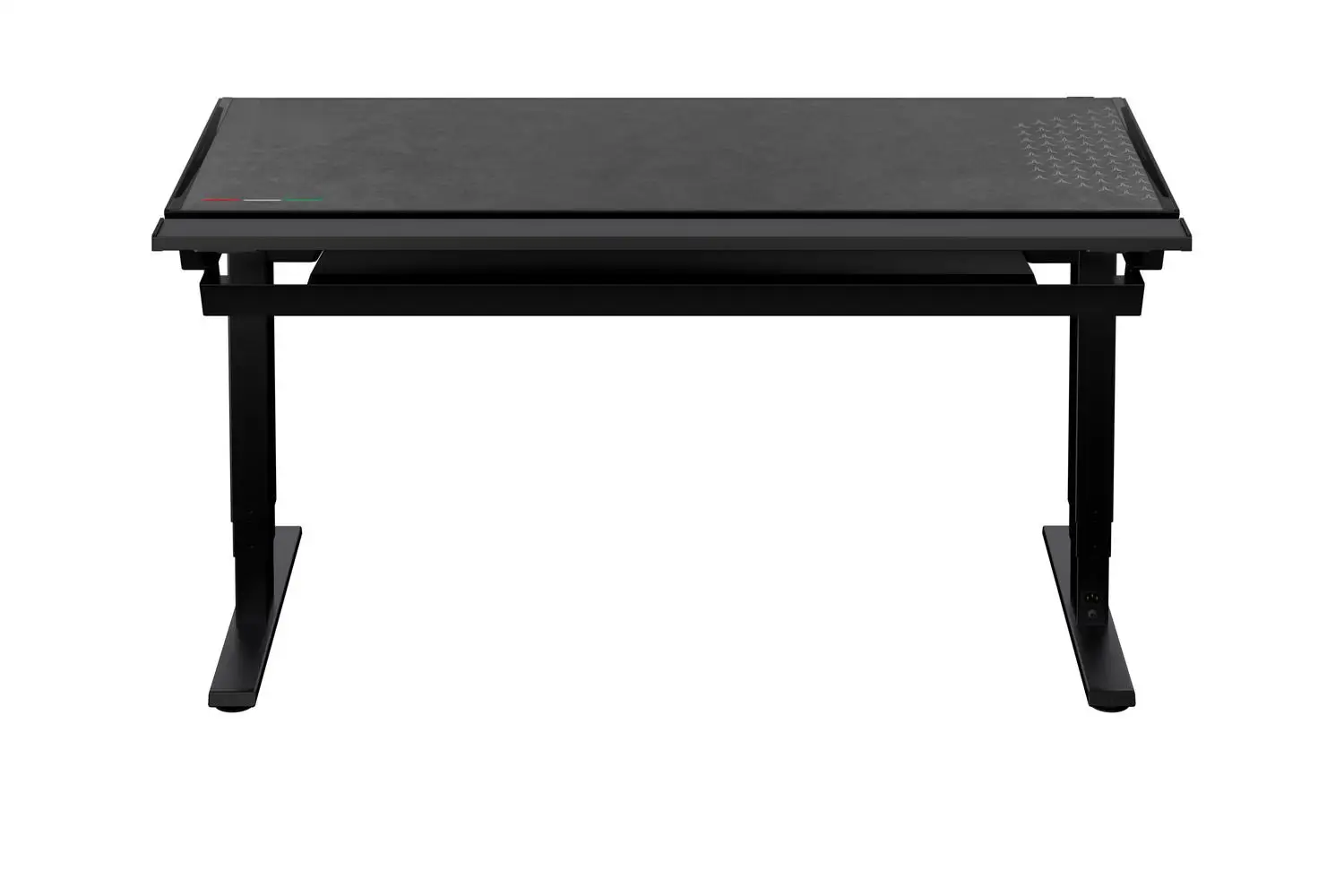 Ergonomic Solid Wood Modern Foldable Convertible Gaming Desk with RGB Lighting Steel Frame Well-Packed for Office Use