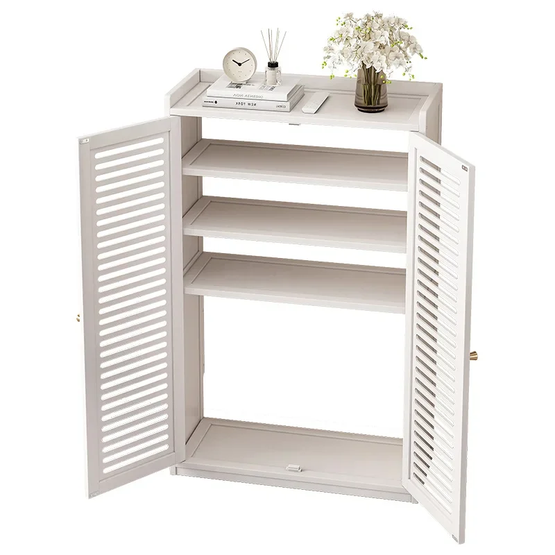 

Ящик для хранения беспроводного маршрутизатора от пола до потолка, не перфорированная полка для приставки, стойка для Wi-Fi