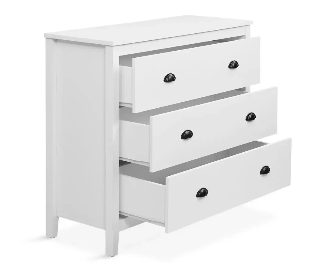 wholesale Warehouse Suppliers White Nightstand Cabinet Cupboard Chest Drawers Cabinet for Living Room