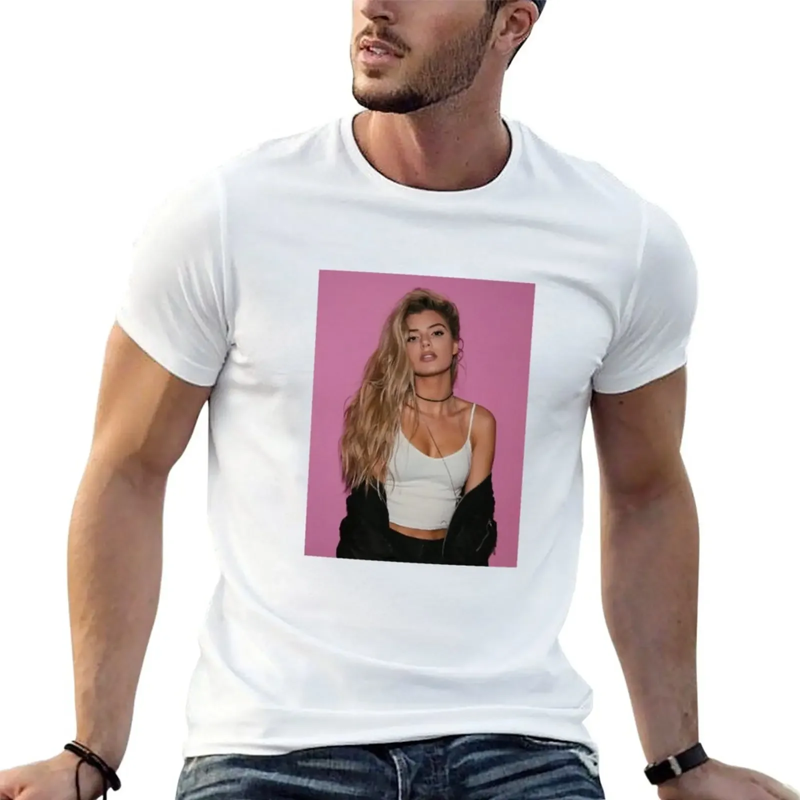 

Alissa Violet T-Shirt oversizeds blacks for a boy men workout shirt