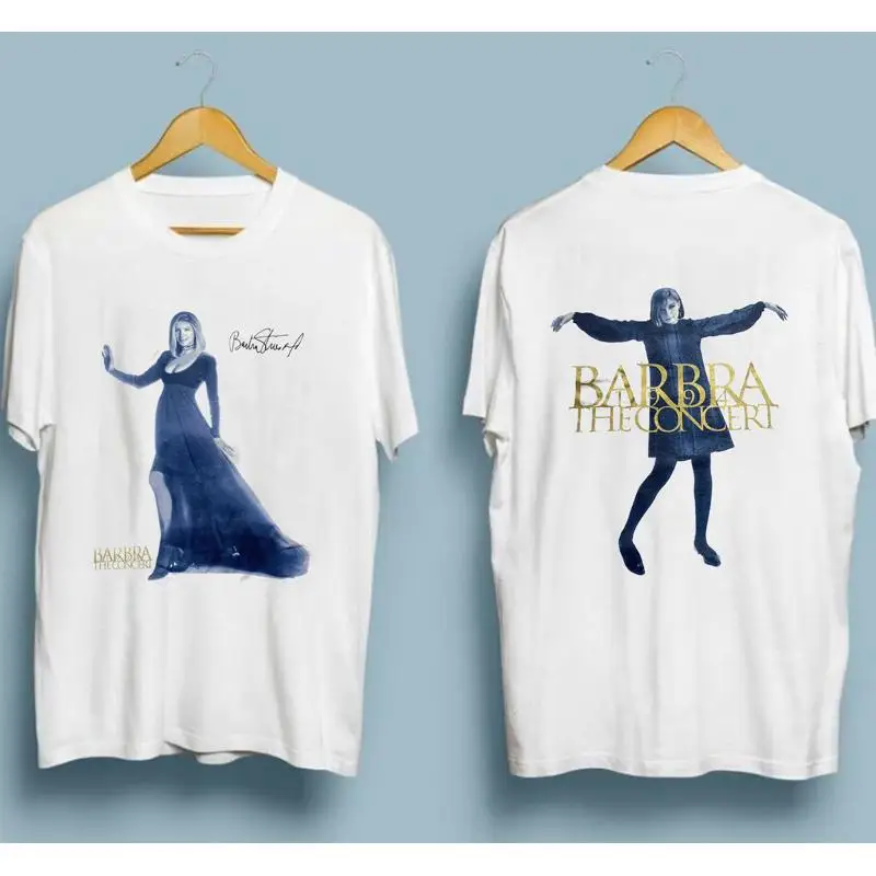 Barbra Streisand 1994 The Concert Tour blanco todas las tallas S 5Xl camiseta 2 caras