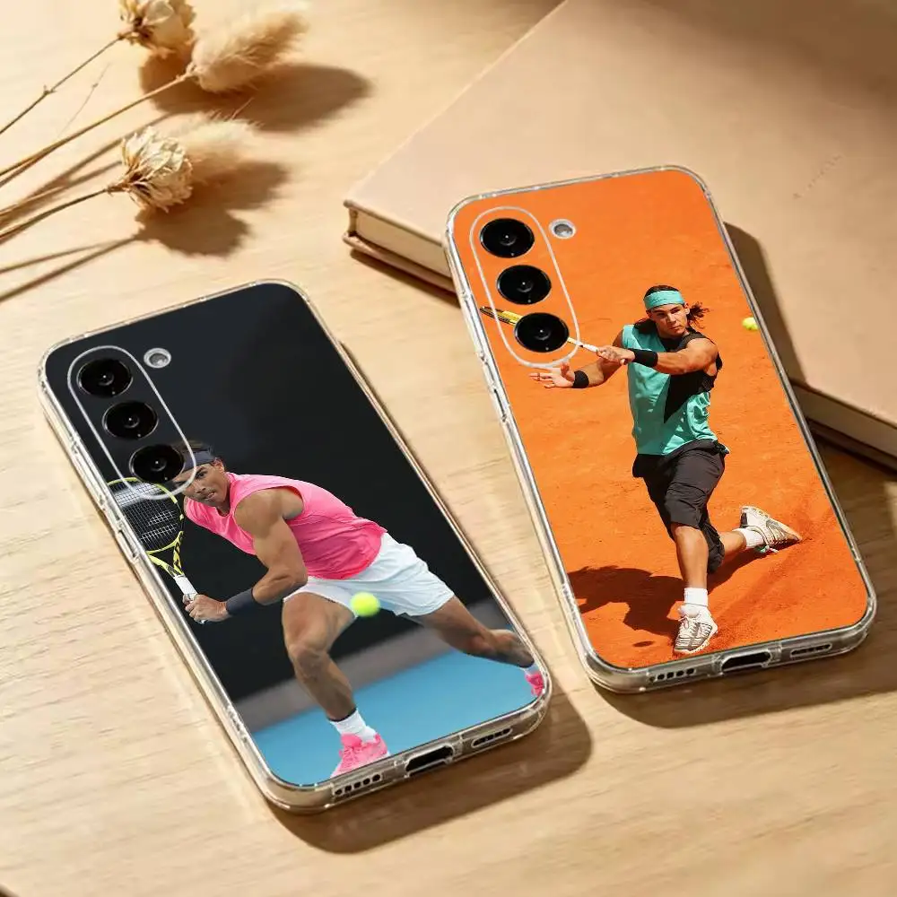 King of Clay R-Rafael N-Nadal Phone Case Silicone Soft for Samsung Galaxy A73,A72,A71,A70,A53,A52,A51Cover