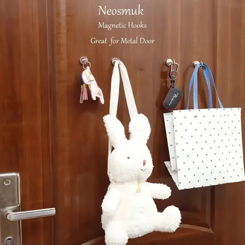 1 Stück superstarke magnetische Haken, 25 Pfund schwere magnetische Haken zum Aufhängen, Magnethaken für Kreuzfahrtschiffe, Campinggrill, Kit