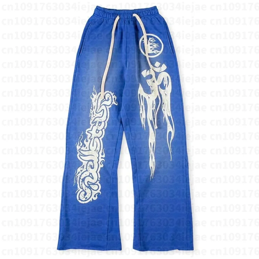 25-26 Frühling/Herbst Amerikanische Sweatpants Y2K Hosen Kinder Gothic Hip Hop Buchstaben-Design Baggy Jogginghosen mit Elastischem Bund – Detail 7