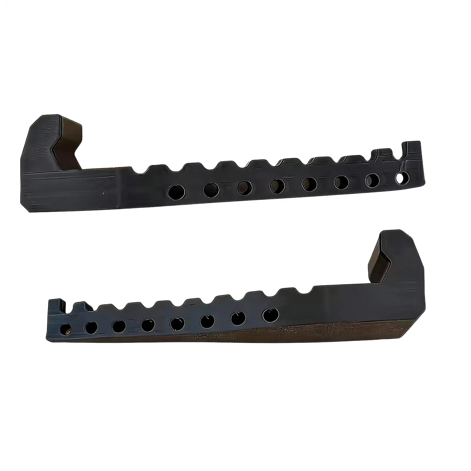 

Laundry Drying Rack Rail Mounted UV Resistant Hanger 2 Pieces Clothes Drying Rack For Vehicles Family Automotive Indoor Outdoor