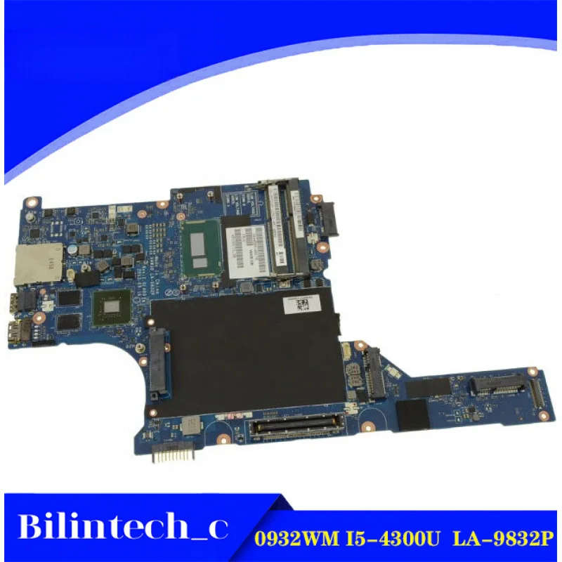 

A+ 0932WM I5-4300U для материнской платы DELL Latitude E5440, тестирование пройдено, VAW30 LA-9832P