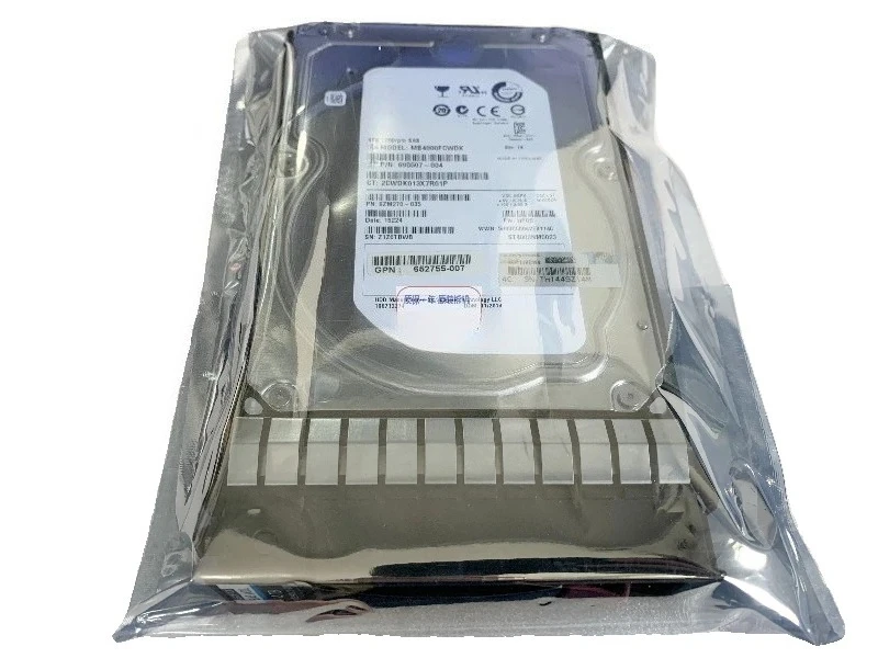 

693721-001 693689-B21 4T 6G SAS G7 3.5 inch hard drive quality Used