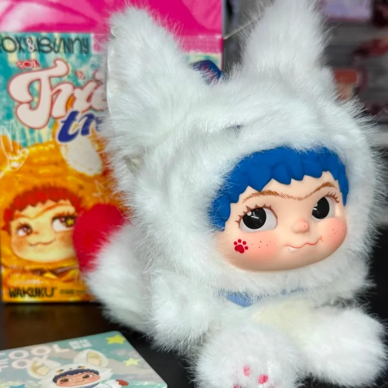 Новая слепая коробка Wakuku Trick Or Trea Series V1 V2 Модная игрушка Симпатичная сумка Подвеска Kawaii Подарок для девочки Коллекционная модель Гаражный комплект