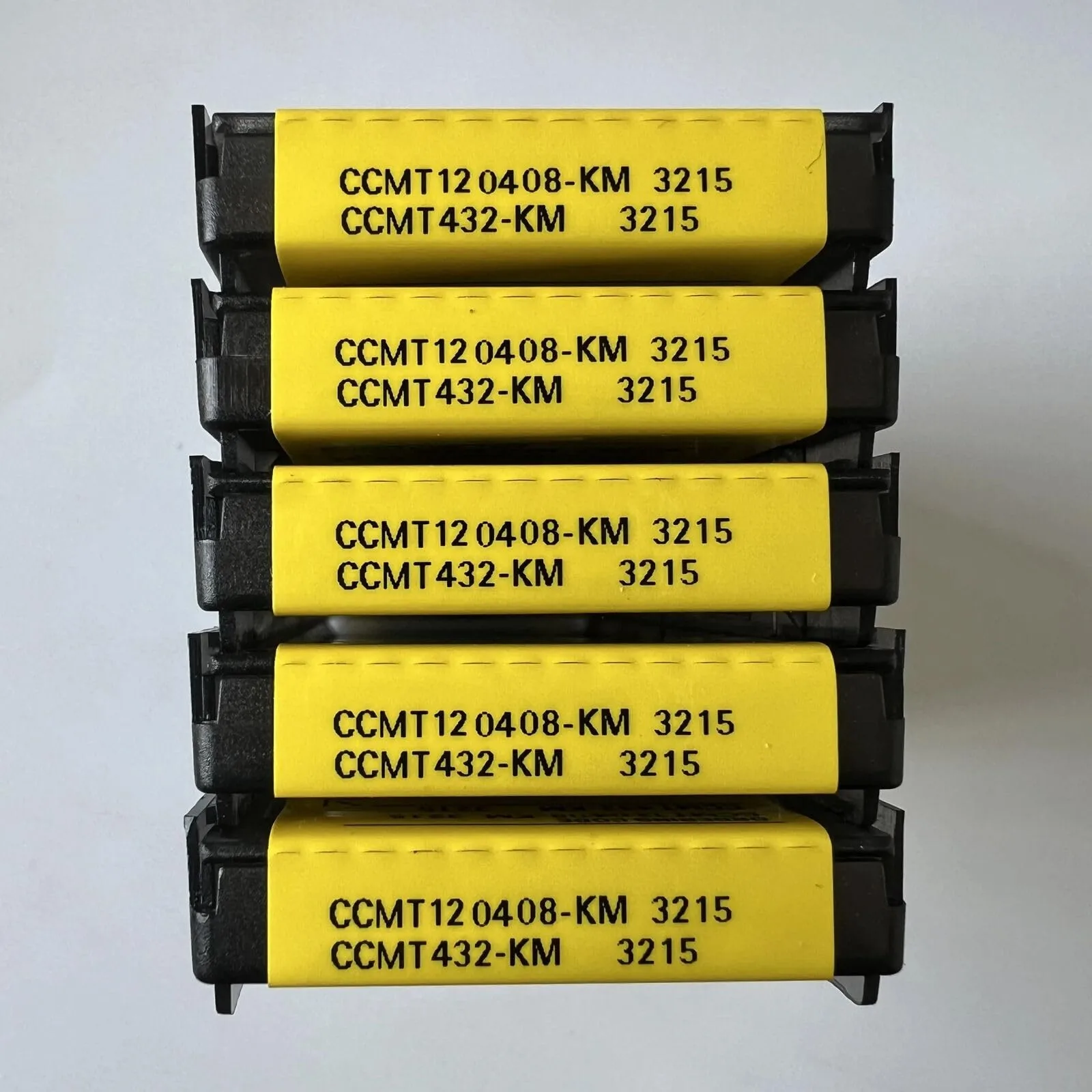 Originale SANDVIK / CCMT120408-KM 3215 / Lama CNC in lega dura 10 pezzi