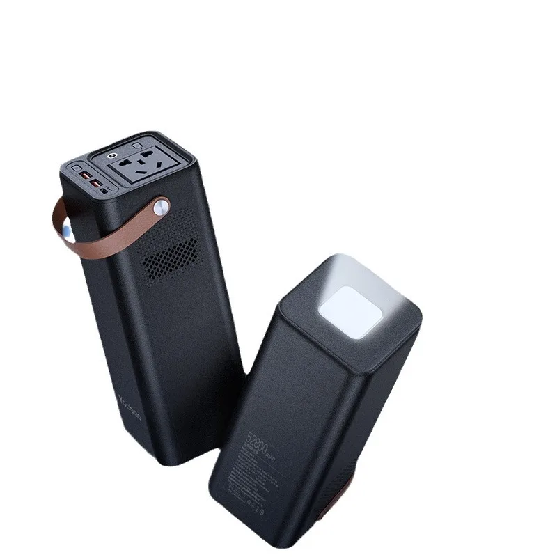 

Outdoor power supply with socket Portable 200W high-power large-capacity power outage backup power supply