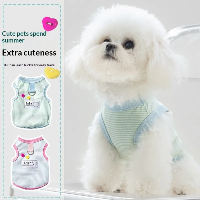 roupa para cachorro roupa pet roupa Fresco Gel Liso Guia Respirável Duas Pernas Cachorro Pequeno