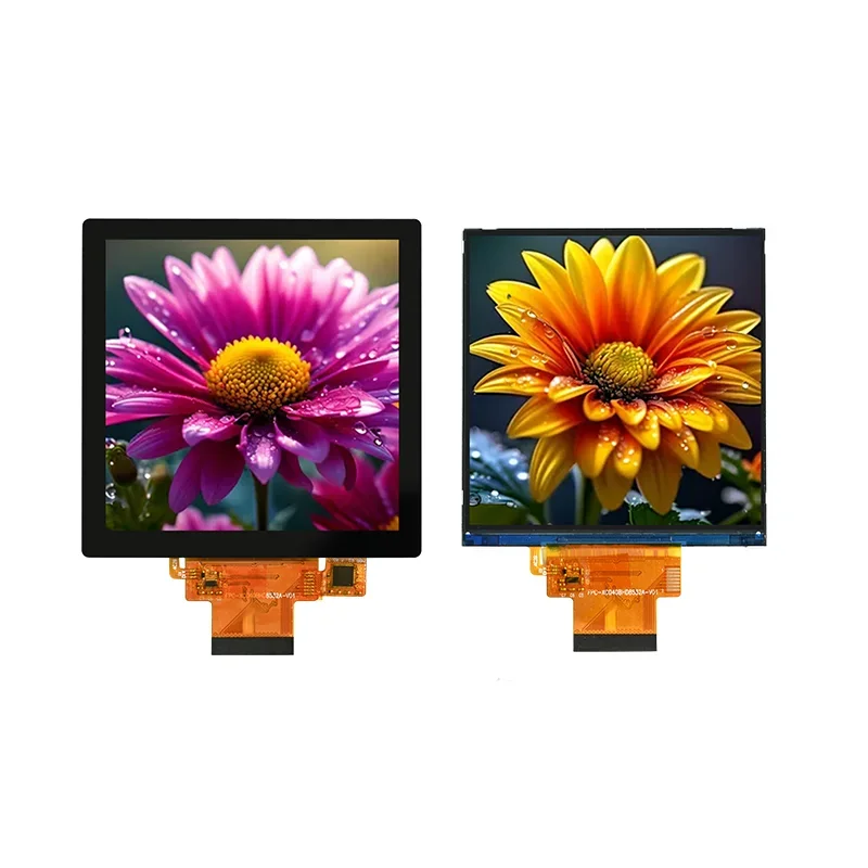 4.0 inch IPS LCD Screen 720x720 Resolution Square Screen NV3052CGRB Driver RGB Interface 40Pin Capacitive Touch Display