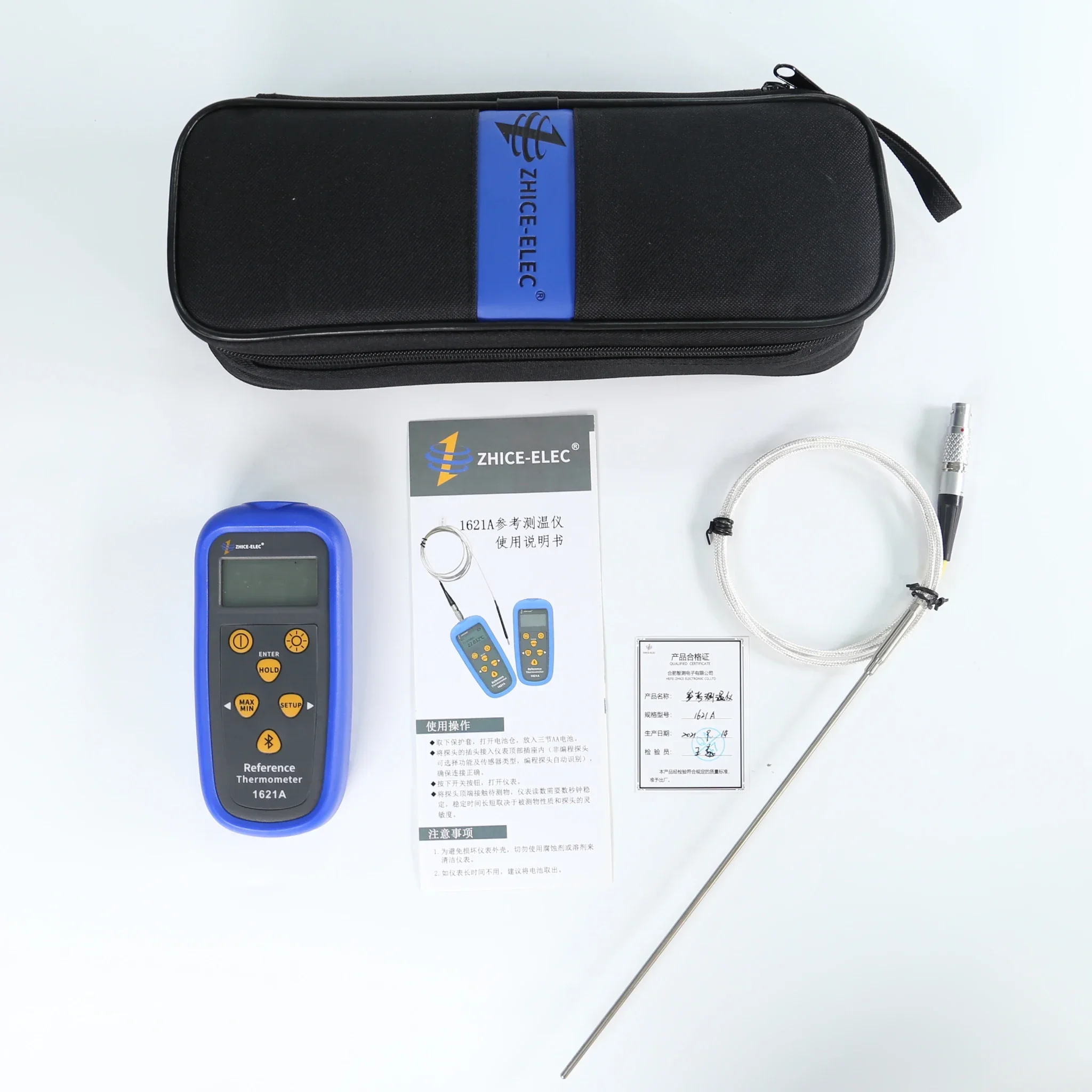 2025   Temperature Detector Handheld Thermometer Calibrator Platinum Resistance/Thermistor/Thermocouple Thermometer