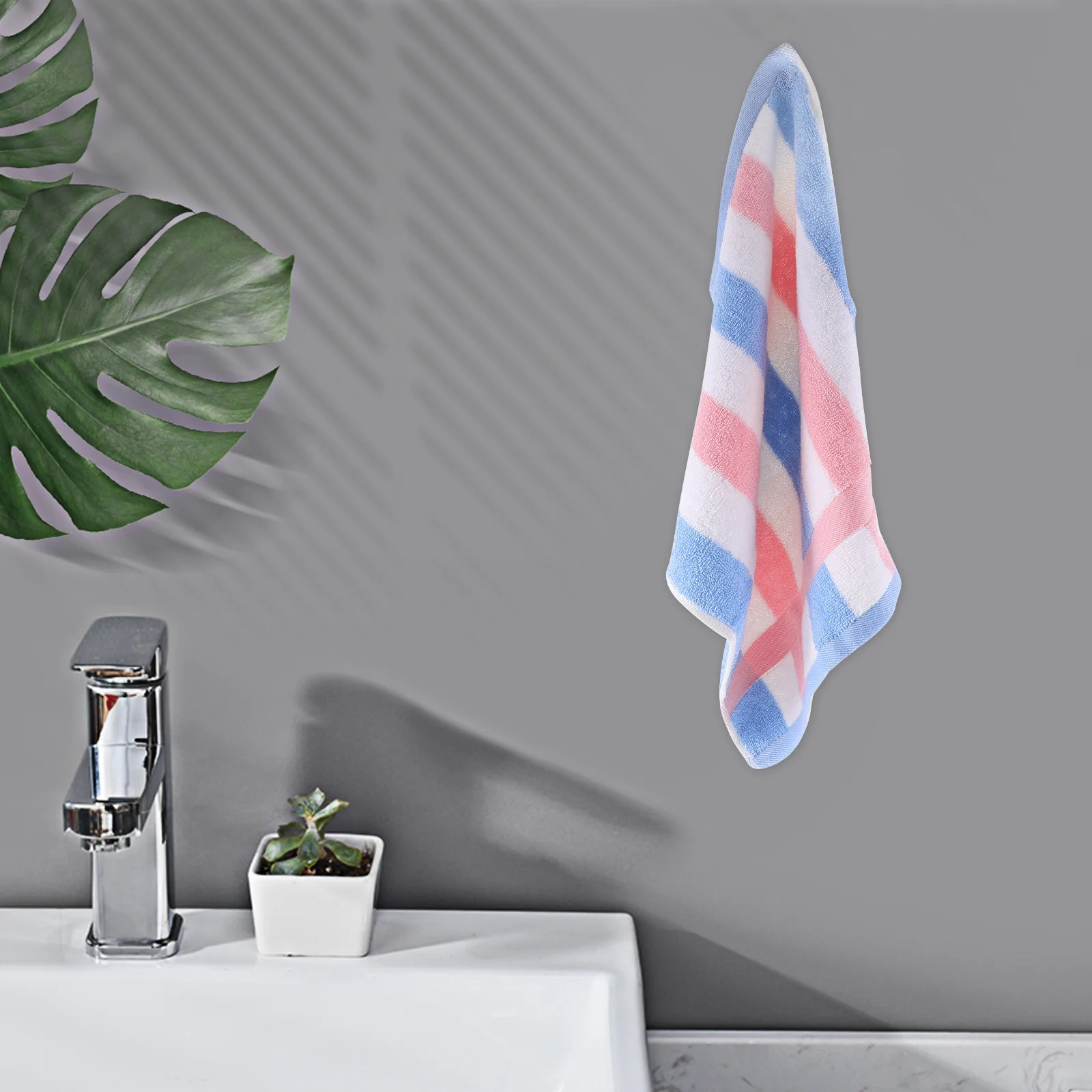 

3 шт. моющиеся хлопковые полотенца, впитывающие мягкие банные простыни для дома, отеля, сауны, магазина красоты, тряпки для мытья лица