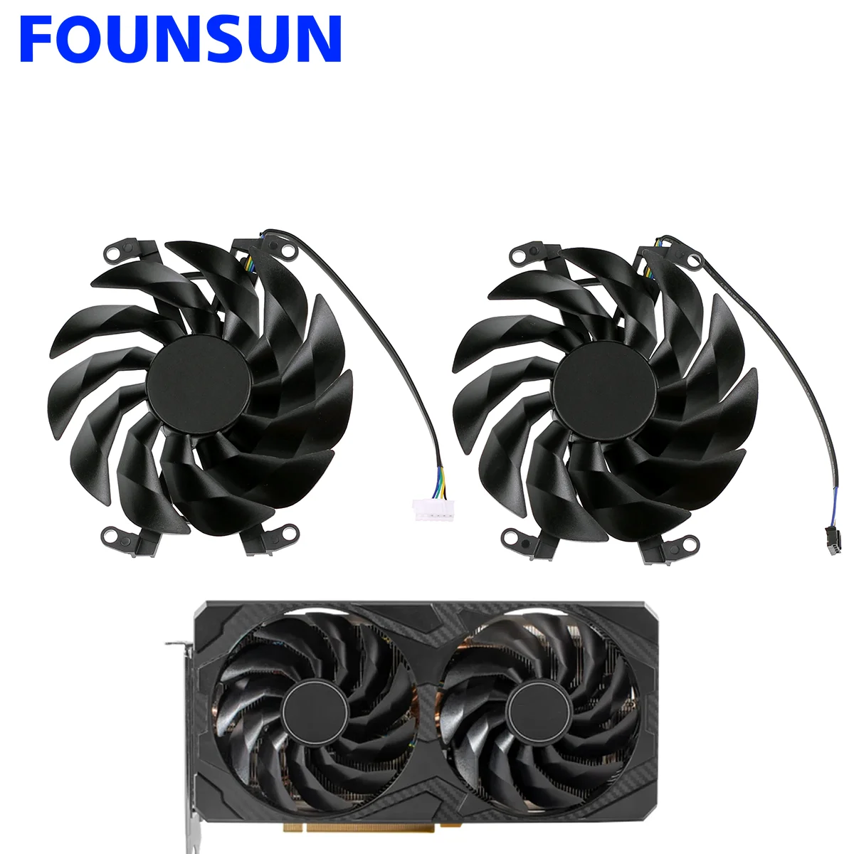 

New 102MM GFY10015H12SPA Cooling Fan For KFA2 GALAX RTX 3060Ti 3070 3070Ti EX Graphics Card Cooler Fan