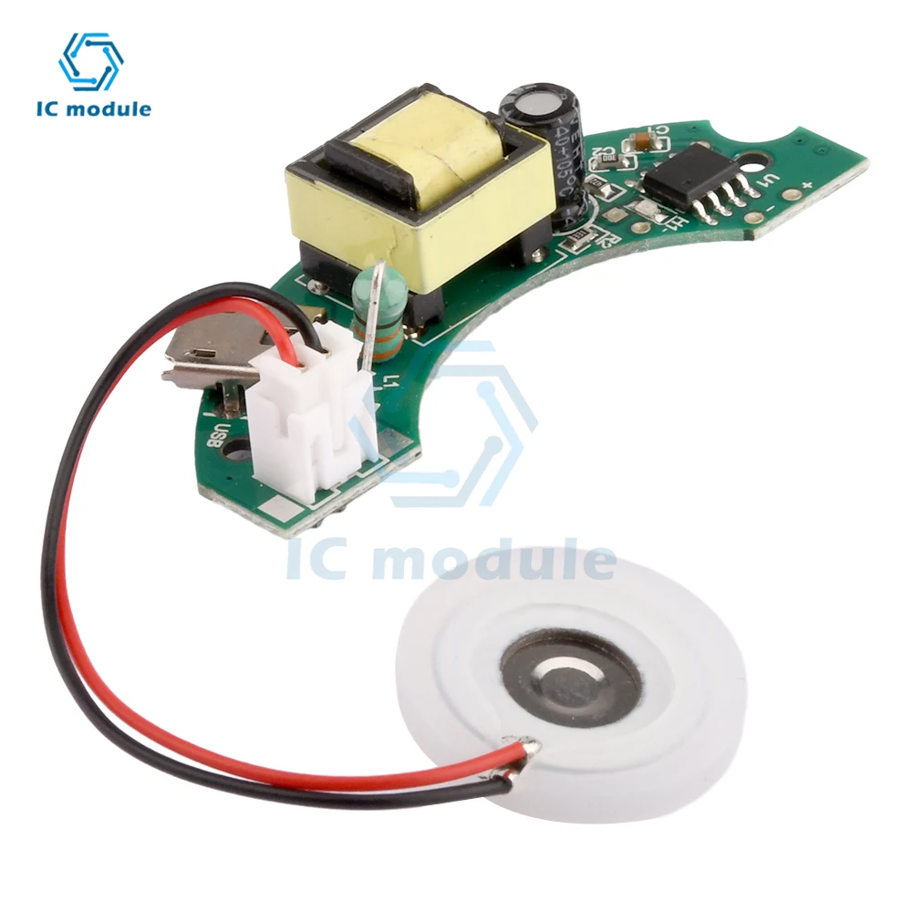 2W Micro USB Humidifier Circuit Board 108khz Driver Board Atomizer Circuit Board 5V Control Board PCB Motherboard