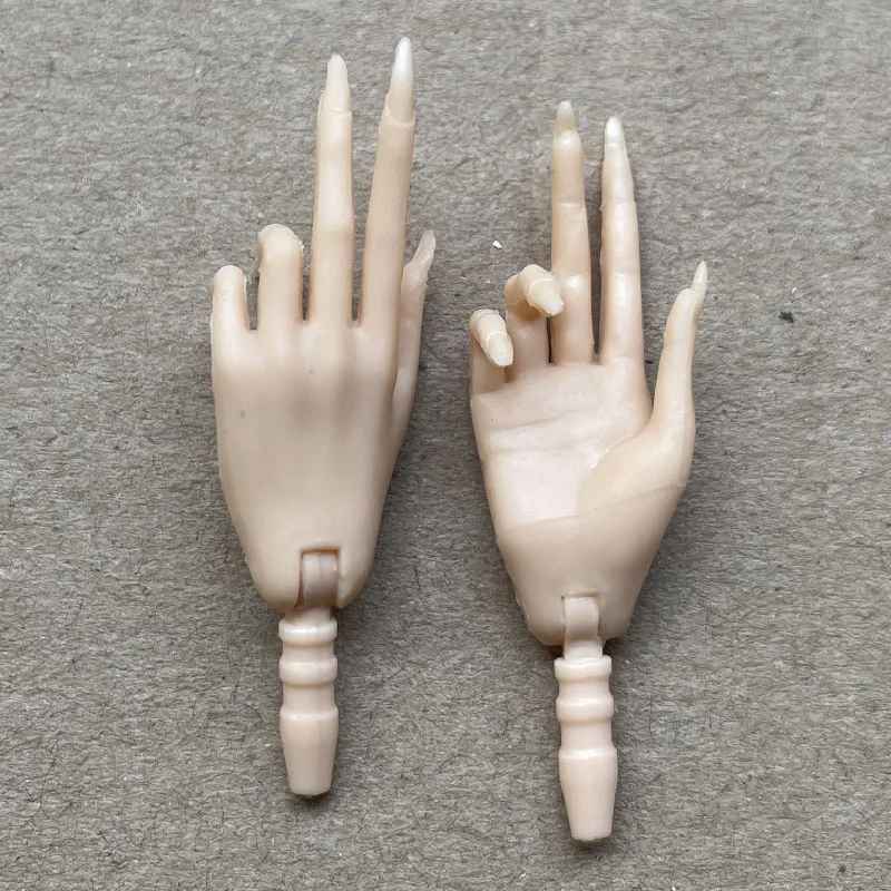 MENGF Doll Hands Long Nail Quality Doll Parts 8 Color 7 Gesture Hands For FR IT PP Super Model Doll Accessories DIY New Decors