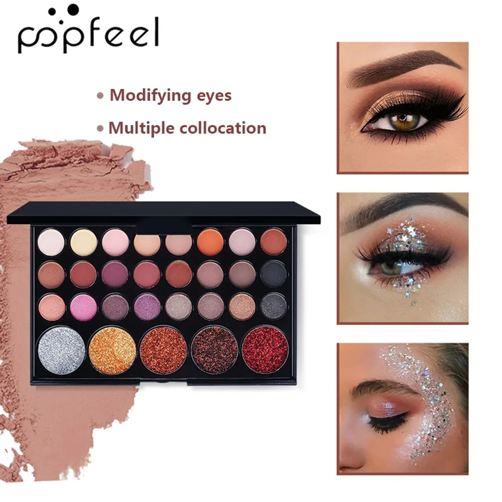 POPFEEL All In One Makeup Kit for Women Full Kit Set, All in One Makeup Sets Include Eyebrow Eyeliner Eyeshadow