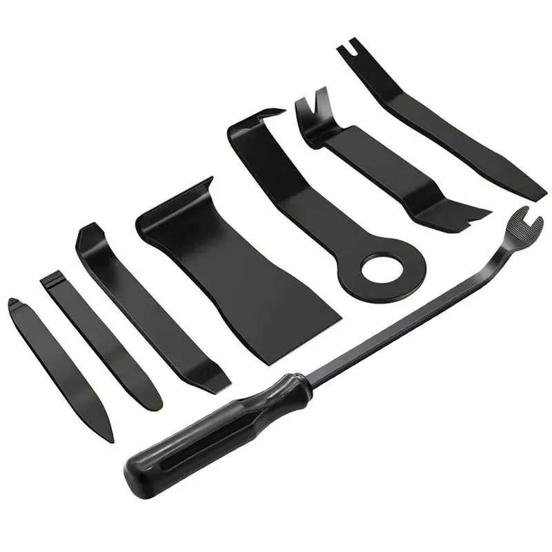 5pcs/8pcs car Door Clips Panel Trim Removal Dash plastic blades pry Interior panel Repairing car disassembly tools