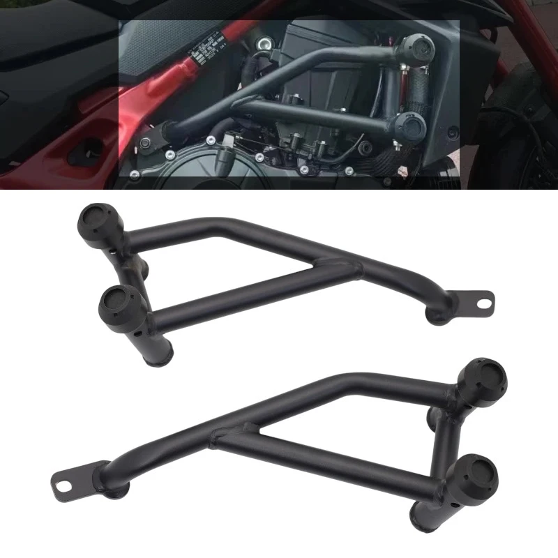 

For HONDA CB750 CB 750 Hornet 2023 2024 Motorcycle Engine Guard Crash Bar Frame Bumper Fairing Protector Bar with Shock Absorber