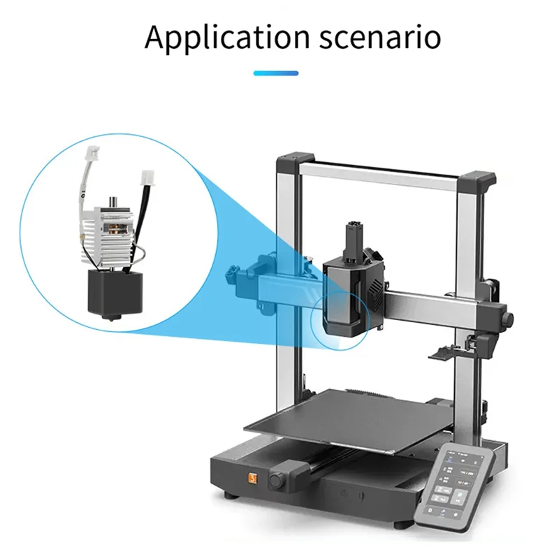 

GO-For Anycubic Kobra 3, сопло Hotend, термистор, нагревательная трубка с радиатором для Kobra3, запасные части, аксессуары