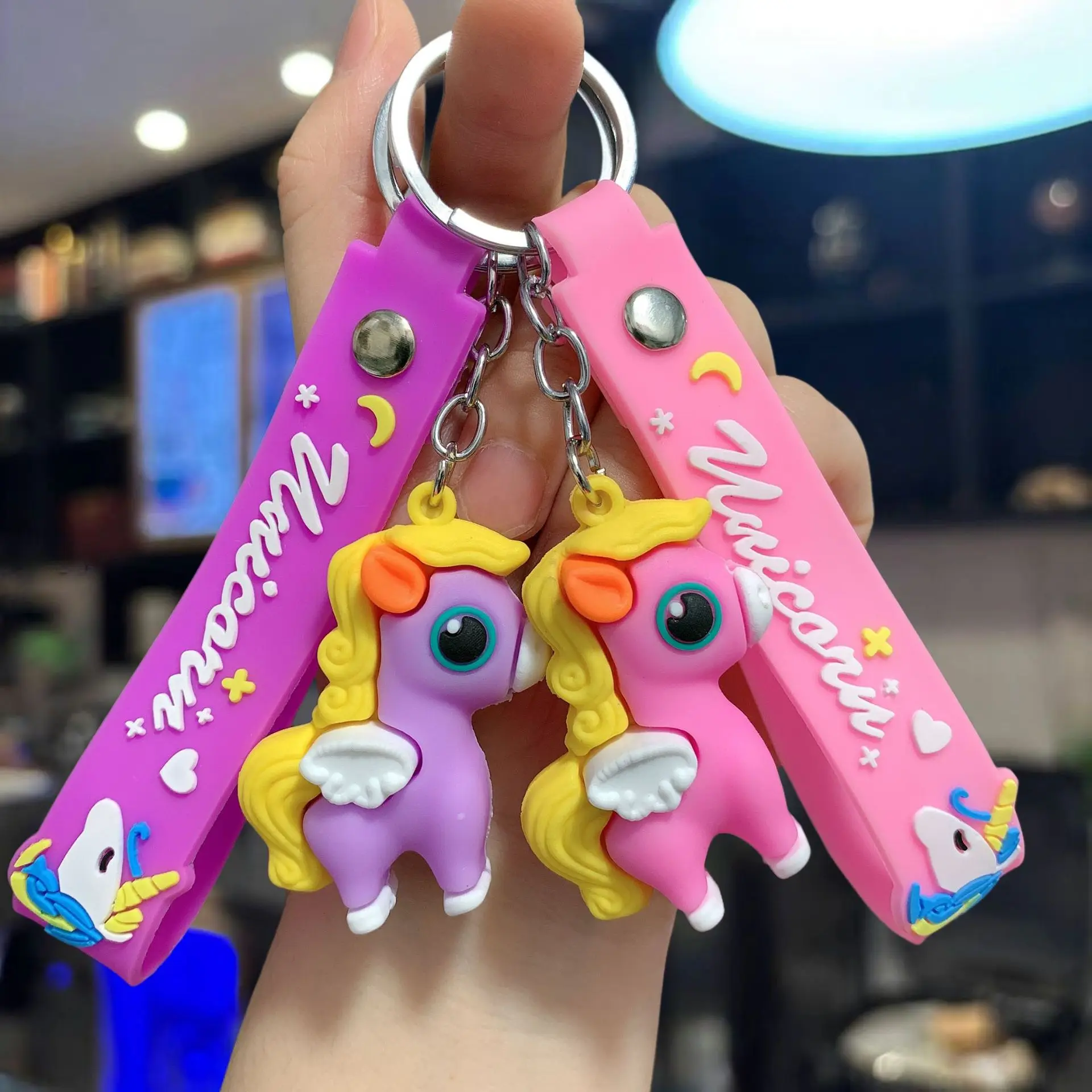 4 قطعة 2026 السنة الجديدة الحصان المفاتيح اللعب Kawaii أنيمي Diy بها بنفسك حقيبة الظهر قلادة الاطفال هدايا عيد الميلاد #3