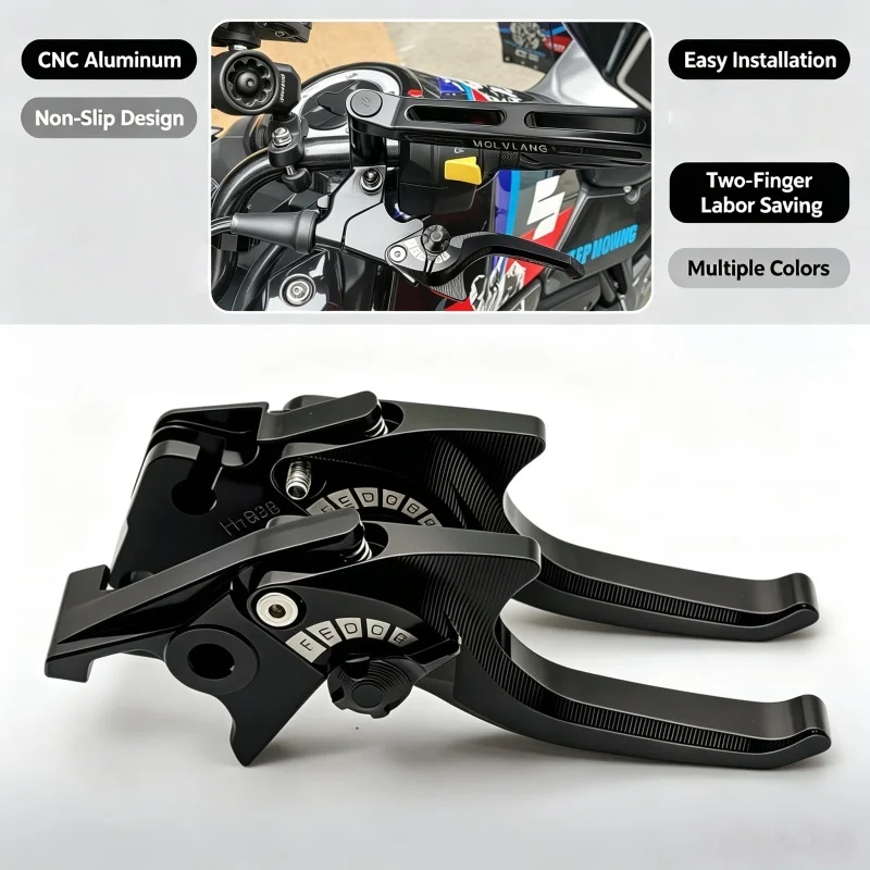For Kawasaki NINJA 650R/ER-6F/ER-6N 09-16 VERSYS (650cc) 09-14 New CNC Parking handle clutch brake lever Motorcycle Accessories
