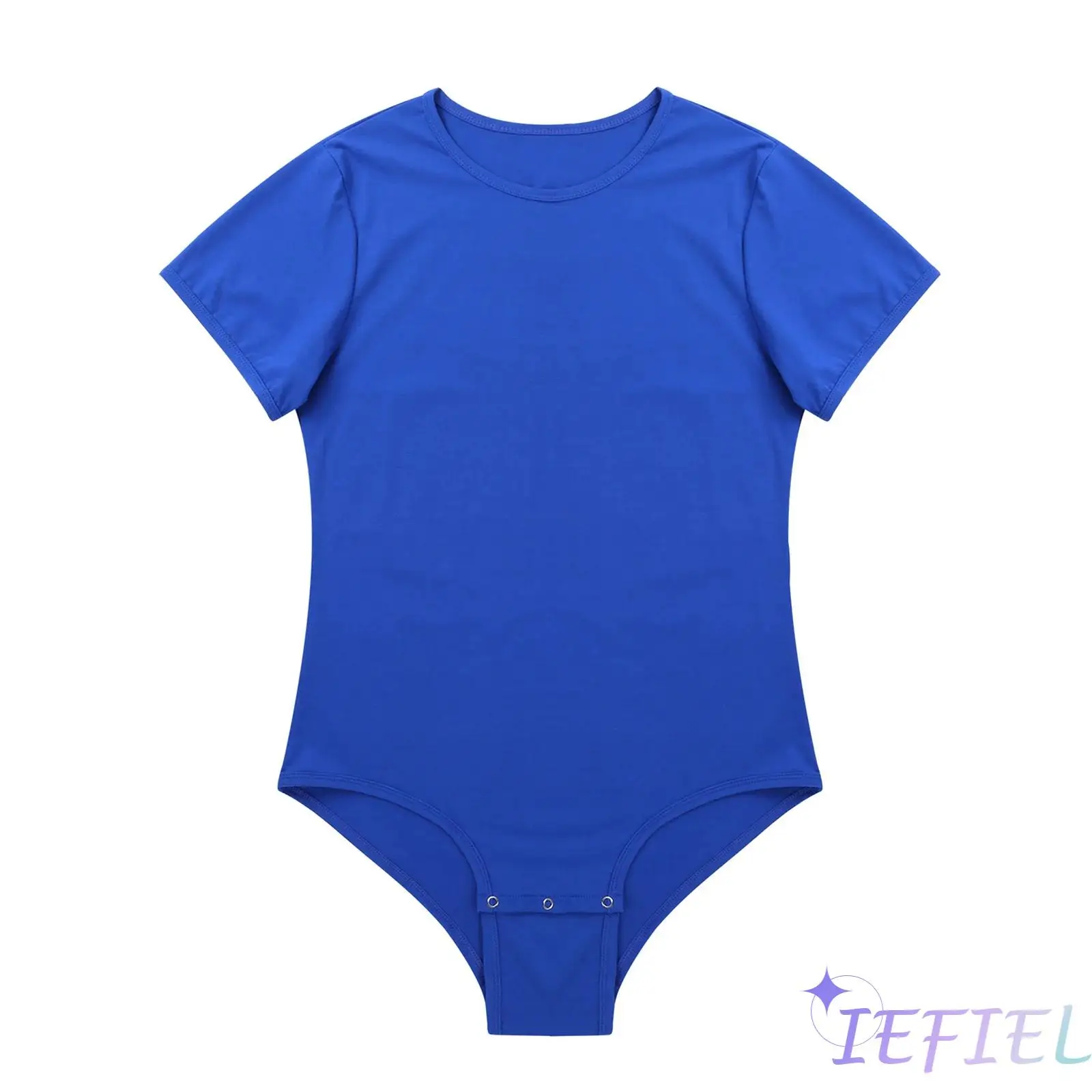 

Универсальный комбинезон для ухода за пациентами с адаптивным дизайном для пожилых людей, с пуговицами в промежности, круглым вырезом и короткими рукавами, для ухода за больными.