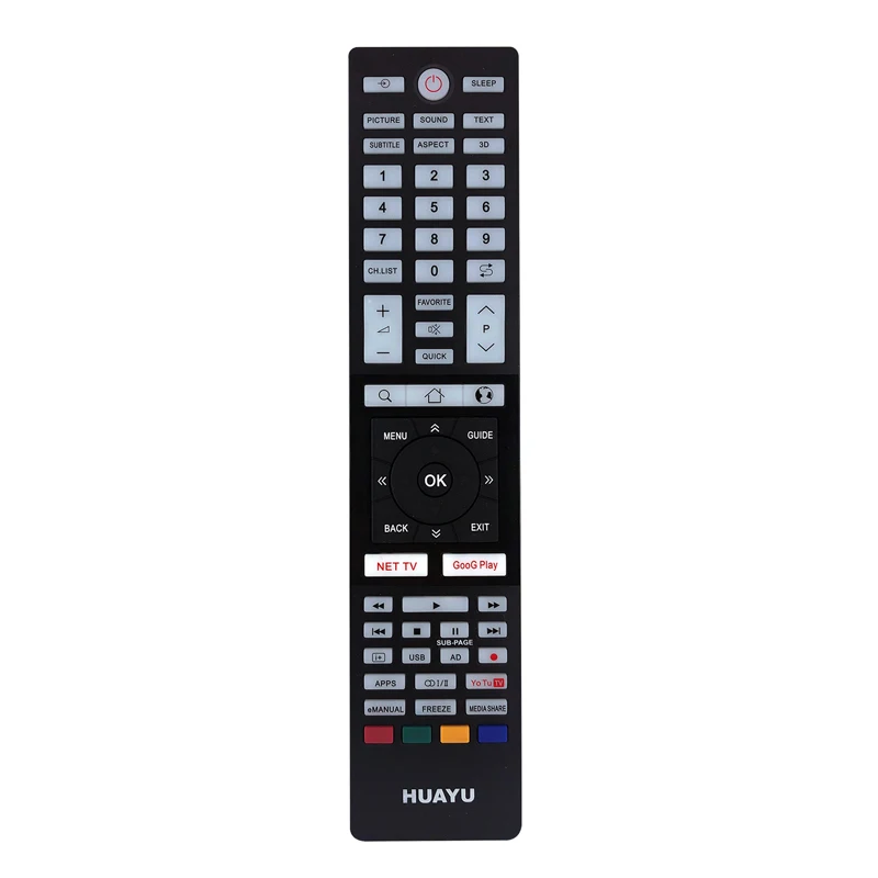 HUAYU URC1586 TOSHIBA LCD * LED UNIVERSAL TV CONTROL