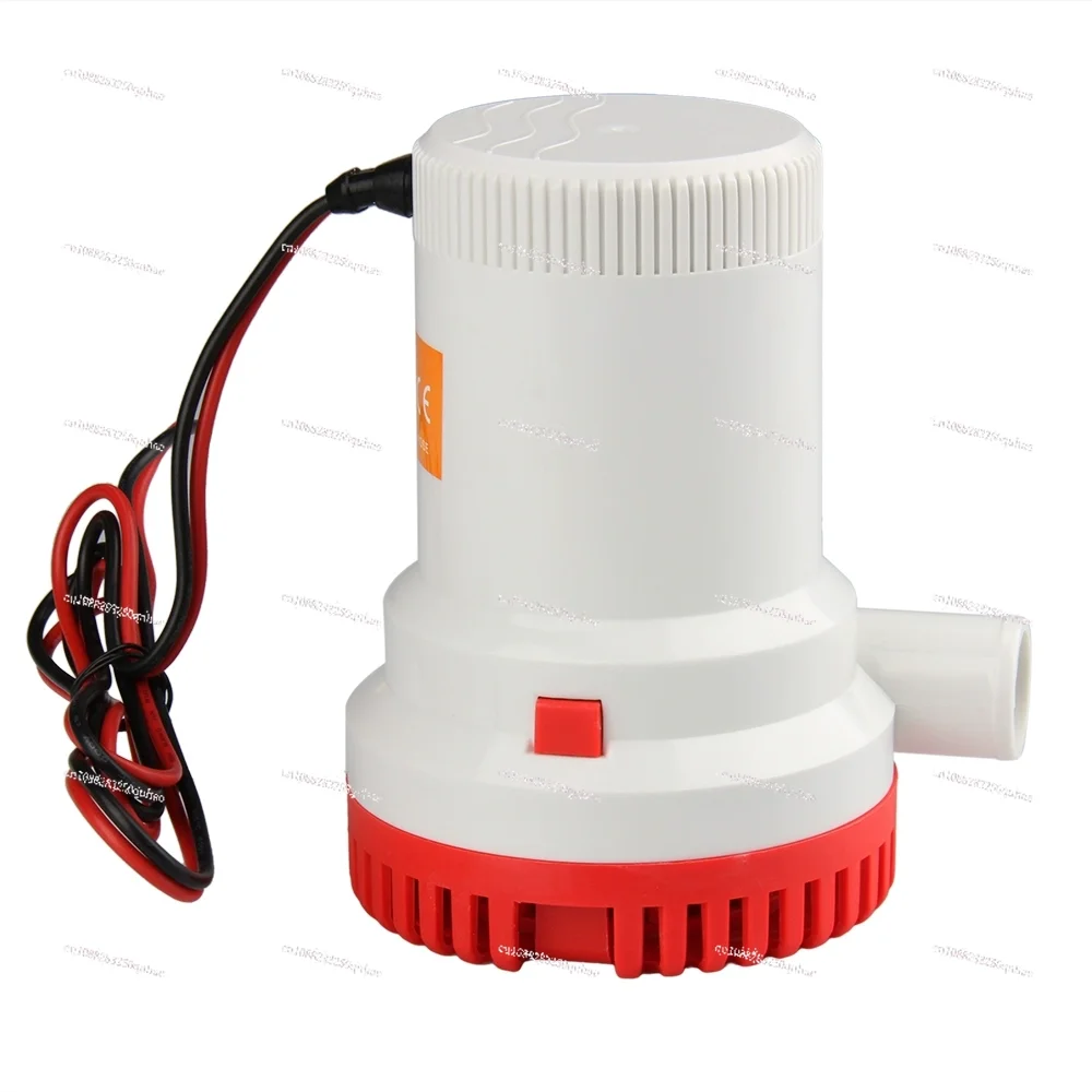 

DC, погружной насос, трюмный насос Трюмный насос постоянного тока 12 В/24 В, большое объем 2000 галлонов в час