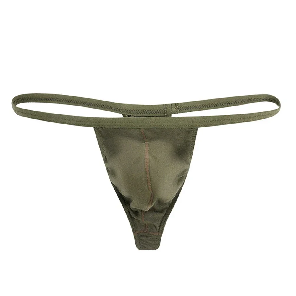 

2025 New Panties For Men Sexy Close-fitting String Low Rise G-string Thongs Seamless Underwear Male T-back Jock Strap Panties