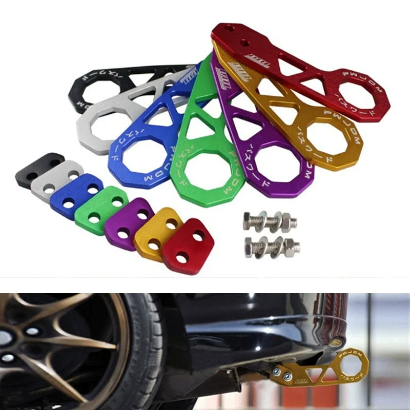 

New Racing Rear Tow Hook Aluminum Alloy Rear Tow Hook For Honda Civic RS Applicable to Toyota, Honda, Chevrolet, Ford,etc