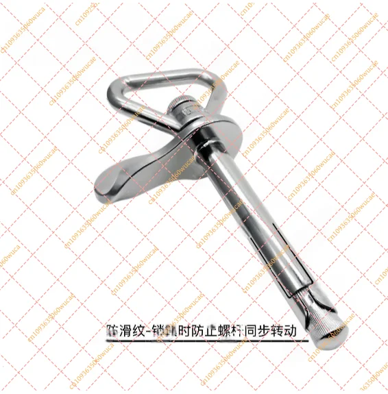Detachable Anchor Point for Outdoor Climbing and AC Installation Removal Safety Gear