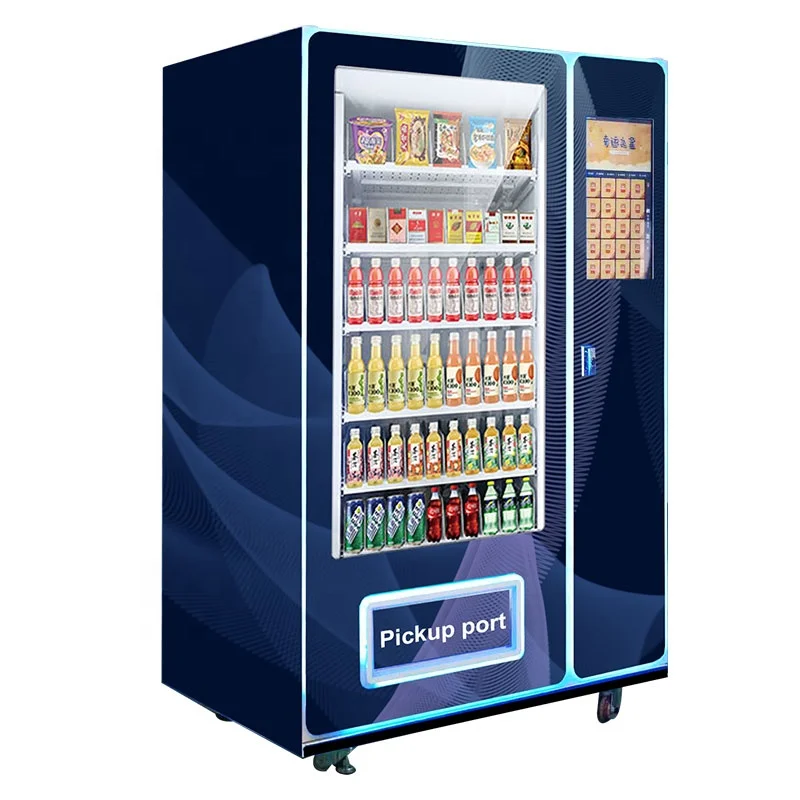 

Automatic Drink Vending Machine Smart Retail Touch Screen Cashless Payment Self Service Kiosk System