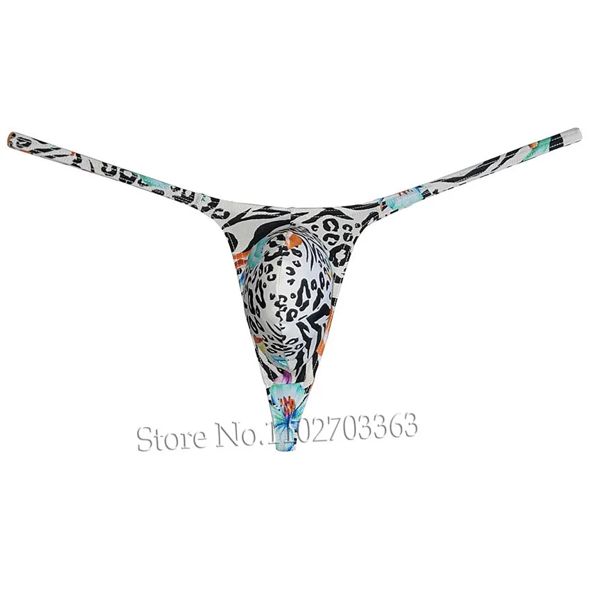 Bikini Briefs Men's Underwear String Beachwear Sexy G-String for Man Swim Thong Contour Pouch Bodybuilding Posing Tangas Beach