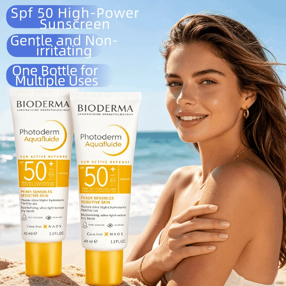 

Korea BIODERMA Whitening Sunscreen 40g Spf50+ UV Protection Moisturizing Refreshing and Non-sticky Texture for Face Body